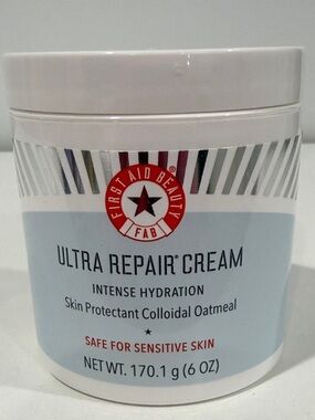 First Aid Beauty Ultra Repair Cream intense hydration 6 oz NEW! Full Size!
